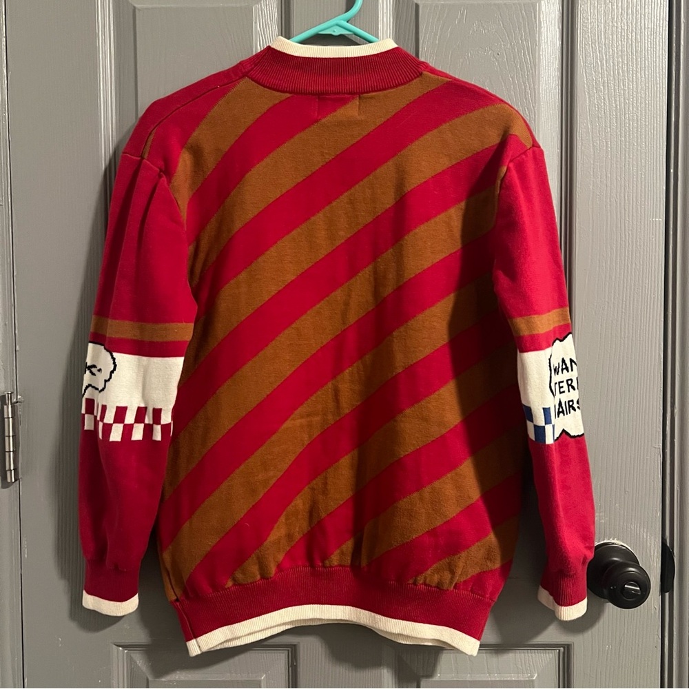 Ms and Dn Vintage sweater Interesting Hairstyle Art Design - Picture 8 of 8
